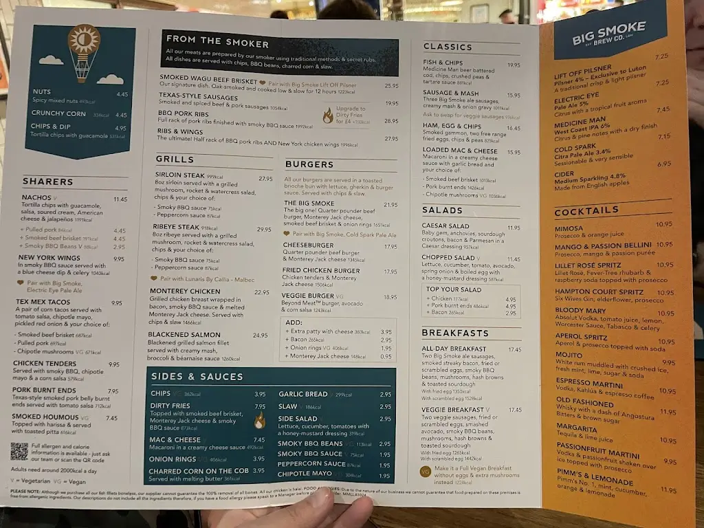 Menu_Big Smoke Taphouse & Kitchen_Luton_image_1