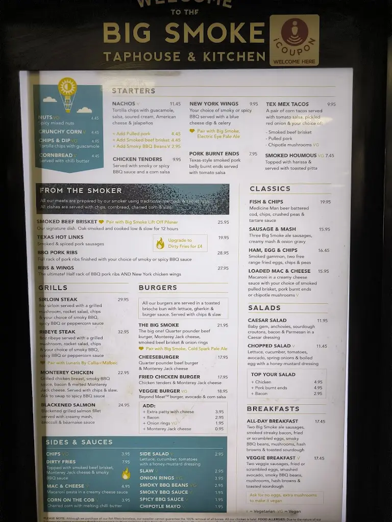 Menu_Big Smoke Taphouse & Kitchen_Luton_image_2