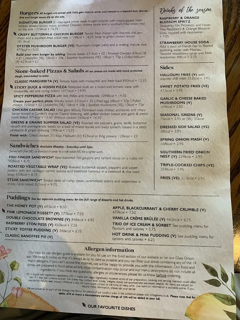 Menu_The Inn At Scarcroft_Bardsey_image_1