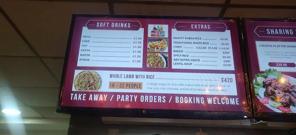 Menu_Roasty Arabic Grill_Luton_immagine_2