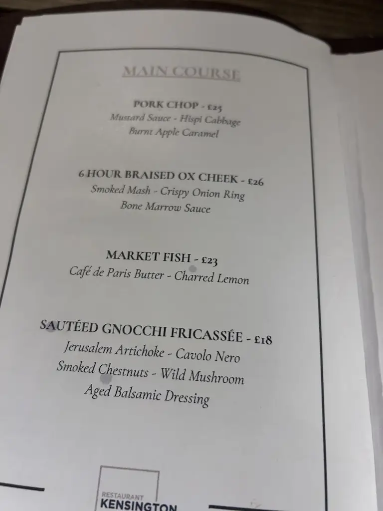 Menu_Restaurant Kensington_Lynton_image_3
