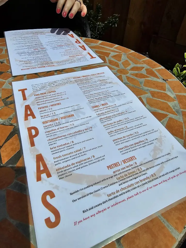 Menu_The Oak Room_Lynton_image_4