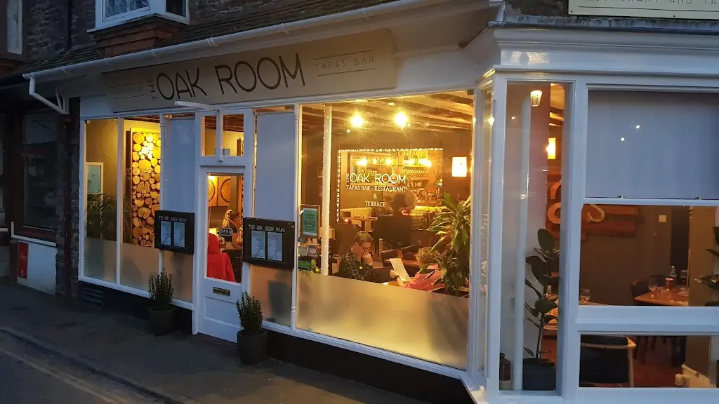 The Oak Room restaurant in Lynton