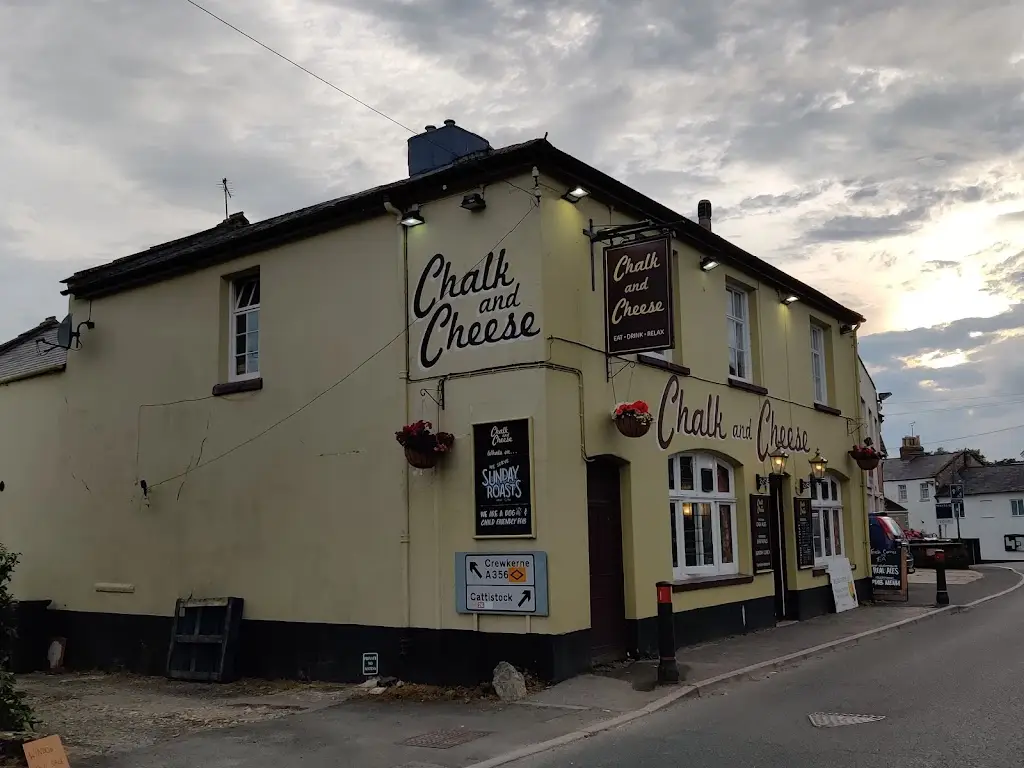 The Chalk & Cheese restaurant in Maiden Newton