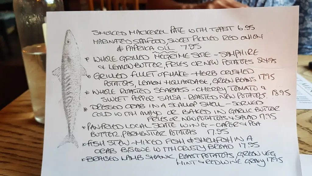 Menu_The Fisherman's Rest_Lymington_image_1