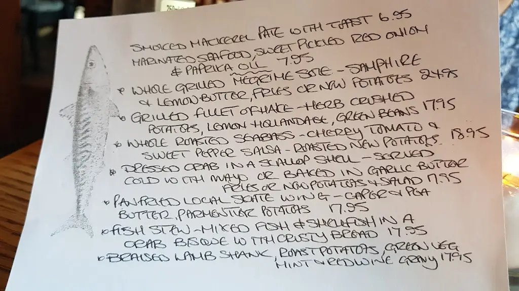 Menu_The Fisherman's Rest_Lymington_image_2