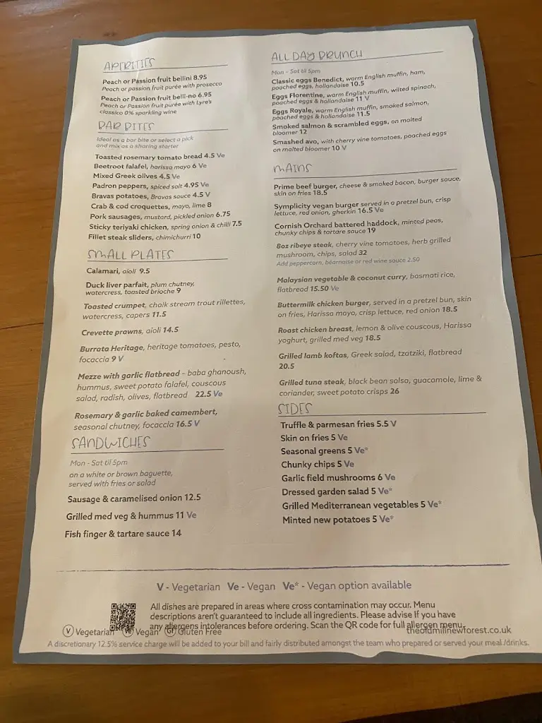 Menu_Old Mill Pub & Dining_Lymington_image_4