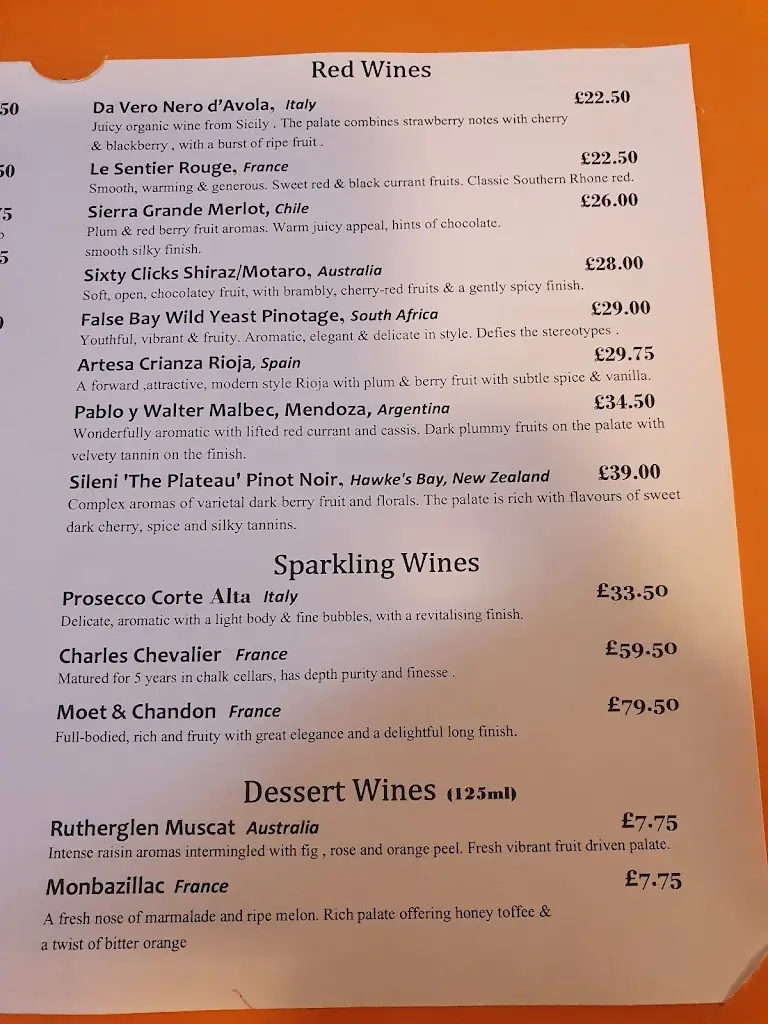 Menu_Lanes of Lymington_Lymington_image_1