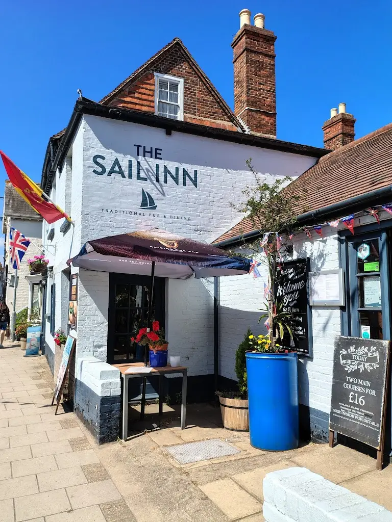 The Sail Inn restaurante en Lymington