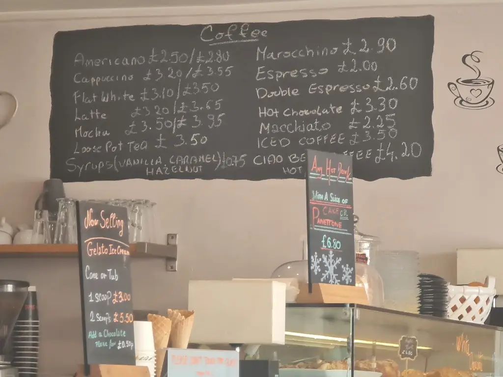 Menu_Ciao Belli_Lymington_image_2