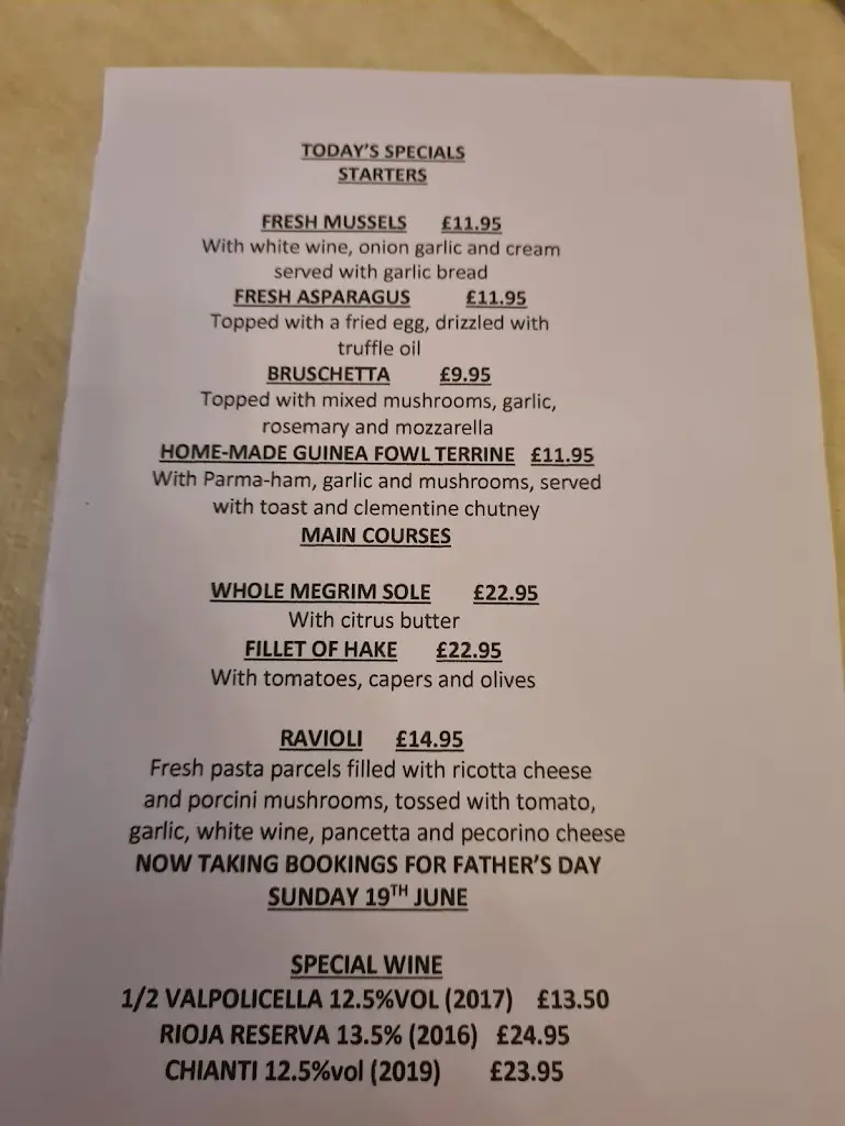 Menu_La Pergola Restaurant_Lyndhurst_image_4