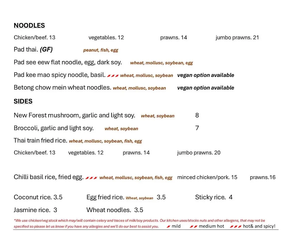 Menu_Anissa. Thai kitchen, Deli & Grocery_Lyndhurst_image_1