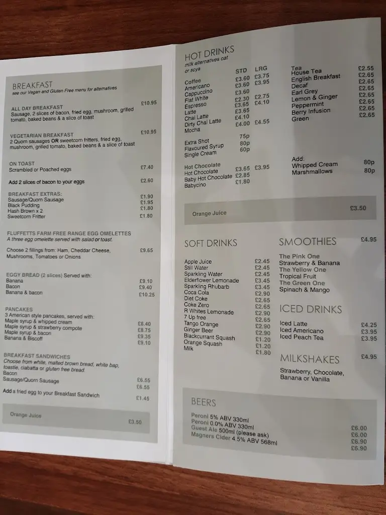 Menu_The Greenwood Tree_Lyndhurst_imagen_2