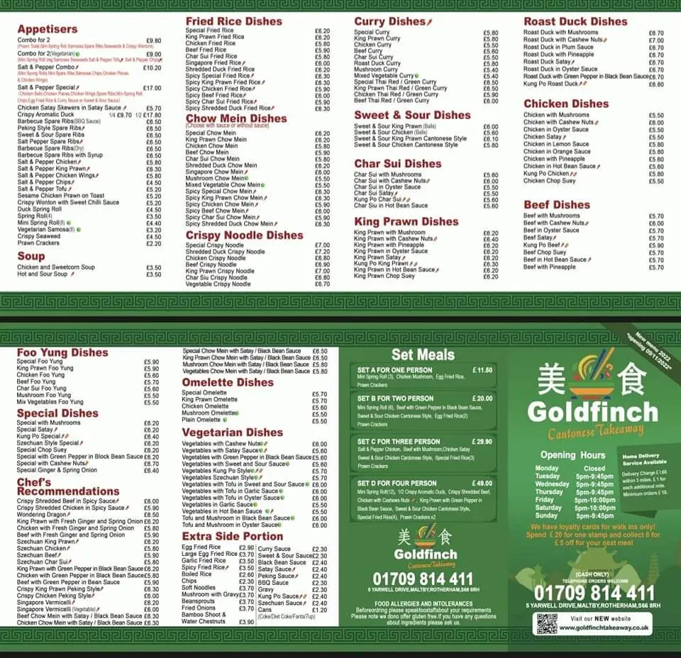 Menu_Goldfinch Cantonese Takeaway_Maltby_image_4