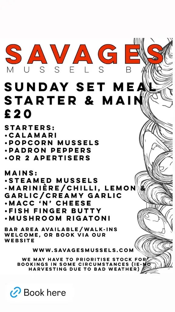Menu_SAVAGES MUSSELS BAR_Macclesfield_image_2
