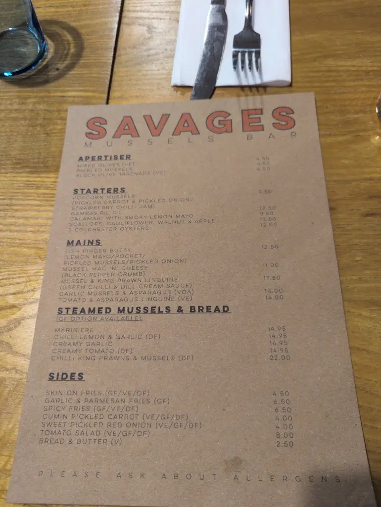 Menu_SAVAGES MUSSELS BAR_Macclesfield_image_3