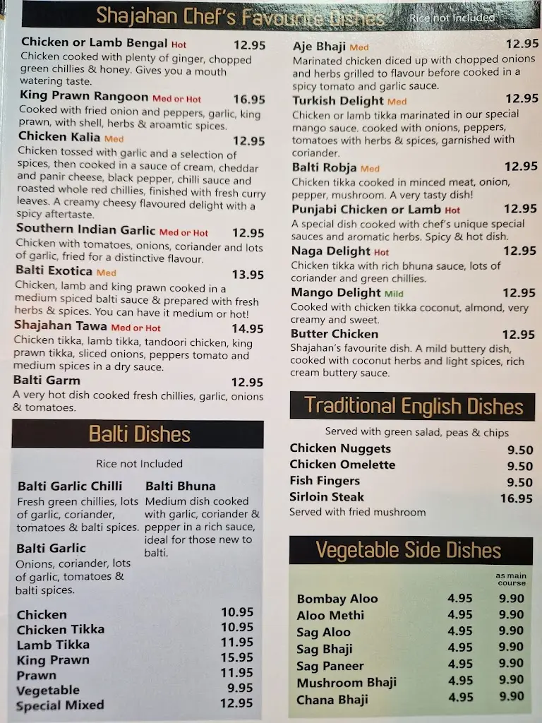 Menu_Shajahan Indian Restaurant_Malpas_image_1