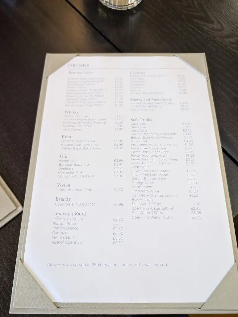 Menu_Thackaray’s at Scarcroft Park_Bardsey_image_1