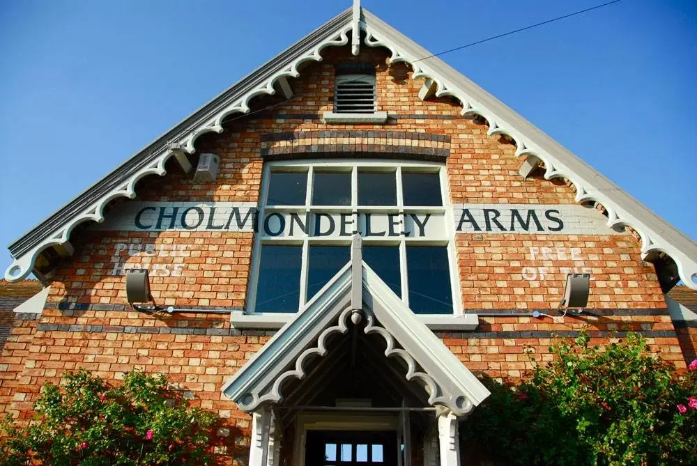 The Cholmondeley Arms restaurant in Malpas