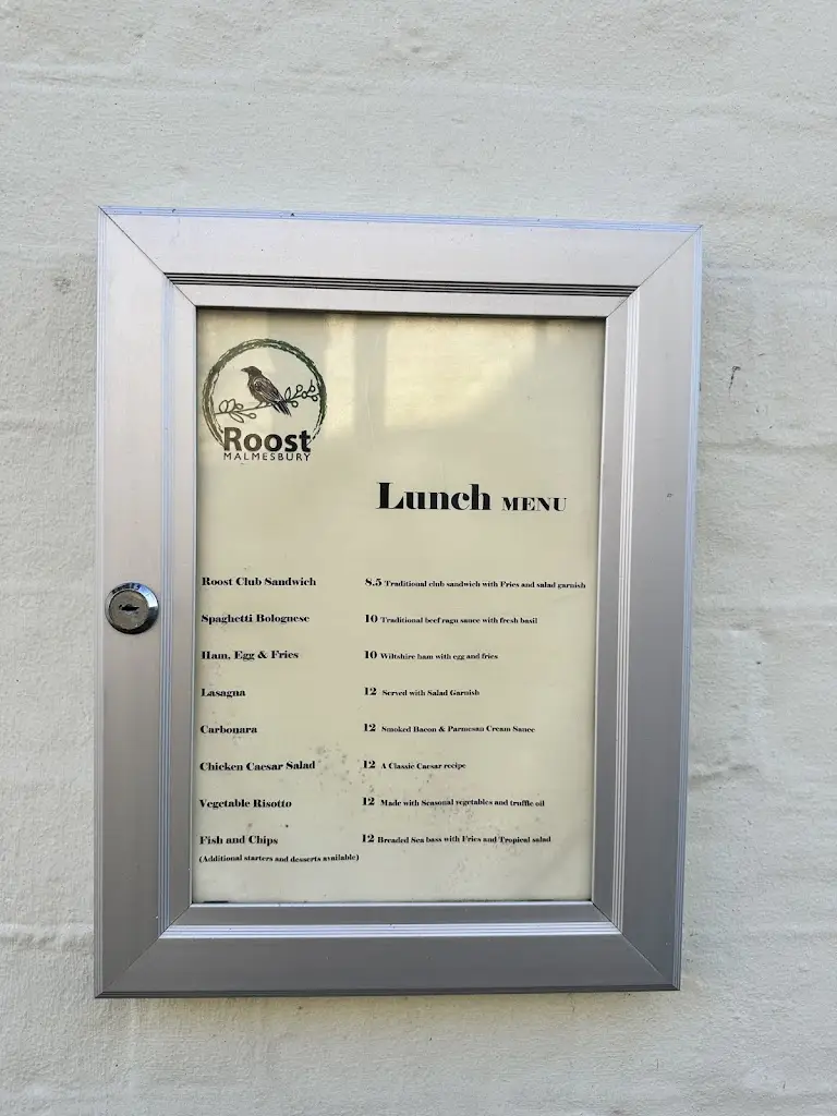 Menu_Roost Restaurant and Bar_Malmesbury_image_2