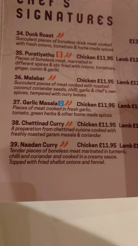 Menu_Spice Merchant Keralan Indian Restaurant_Malmesbury_image_1
