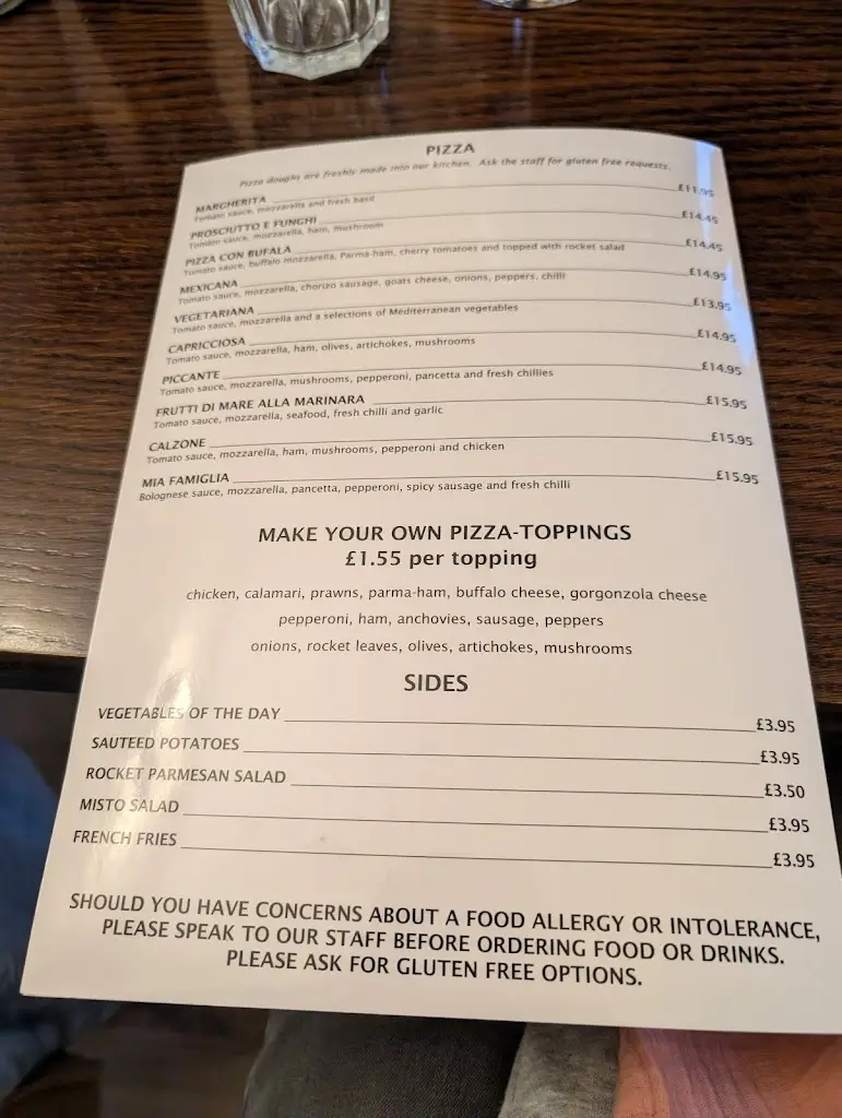 Menu_Mia Famiglia Italian restaurant_Malmesbury_image_3