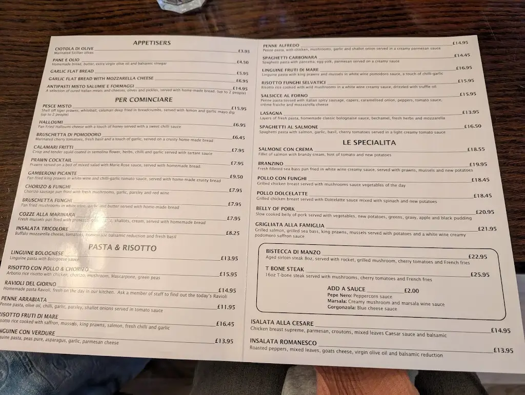 Menu_Mia Famiglia Italian restaurant_Malmesbury_image_4