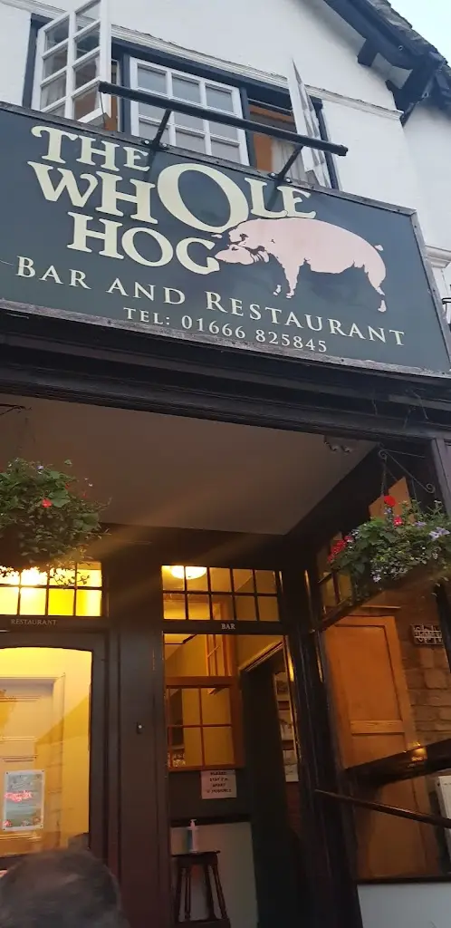 The Whole Hog restaurante en Malmesbury