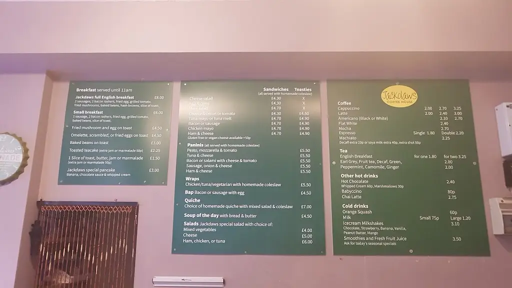 Menu_Jackdaws Coffee House_Malmesbury_image_2