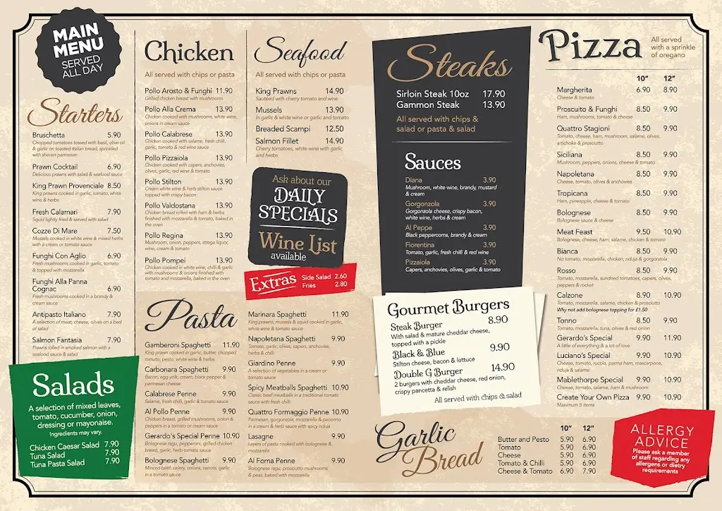 Menu_Gerardo's_Mablethorpe_immagine_1