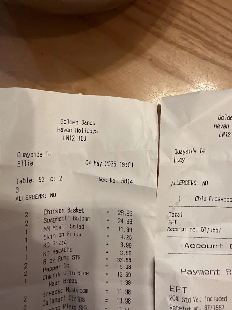 Josh Hallows_Quayside Café Bar and Restaurant _Mablethorpe_review