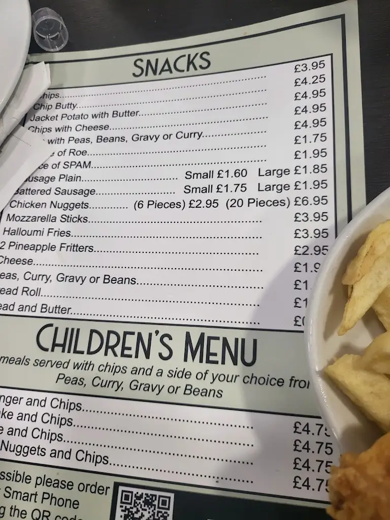 Menu_Salty's Mablethorpe Fish and Chip take away and restaurant_Mablethorpe_image_1