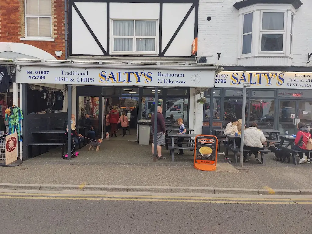Salty's Mablethorpe Fish and Chip take away and restaurant restaurant in Mablethorpe