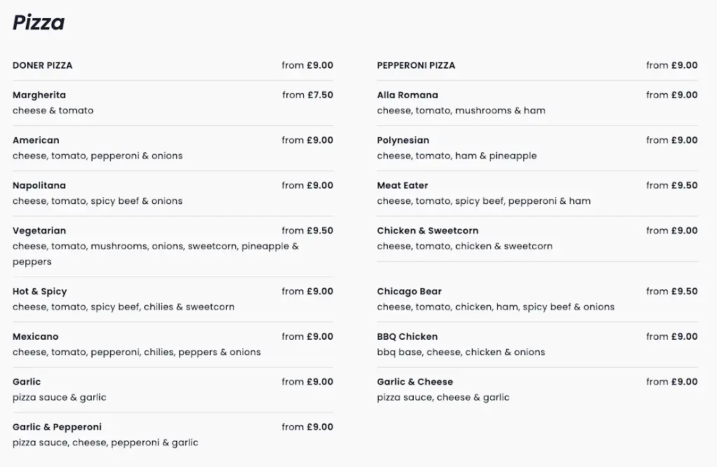 Menu_St Anne's Fish & Chips Restaurant_Mablethorpe_immagine_1