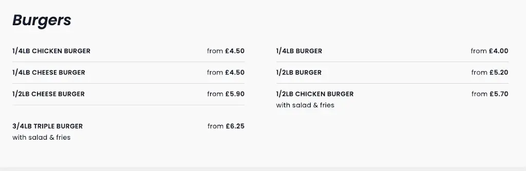 Menu_St Anne's Fish & Chips Restaurant_Mablethorpe_immagine_4