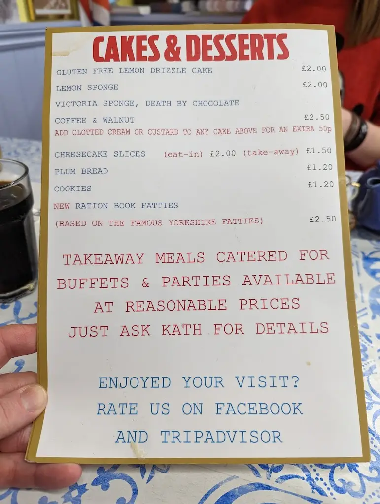 Menu_The Blitz Tea Room Mablethorpe_Mablethorpe_image_4