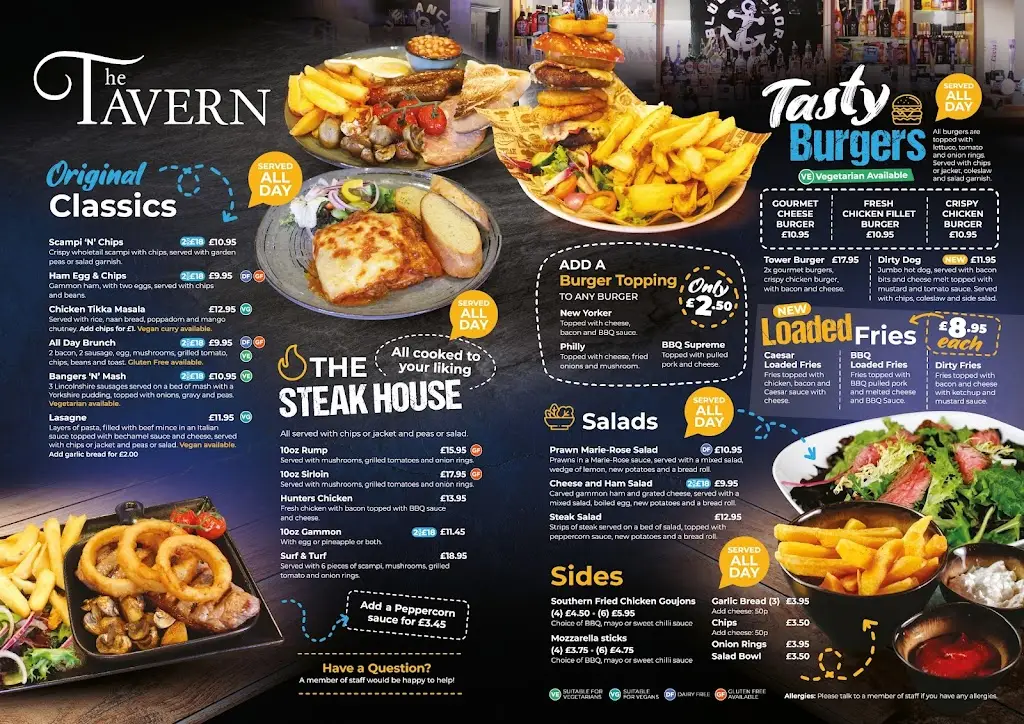 Menu_The Tavern_Mablethorpe_image_1