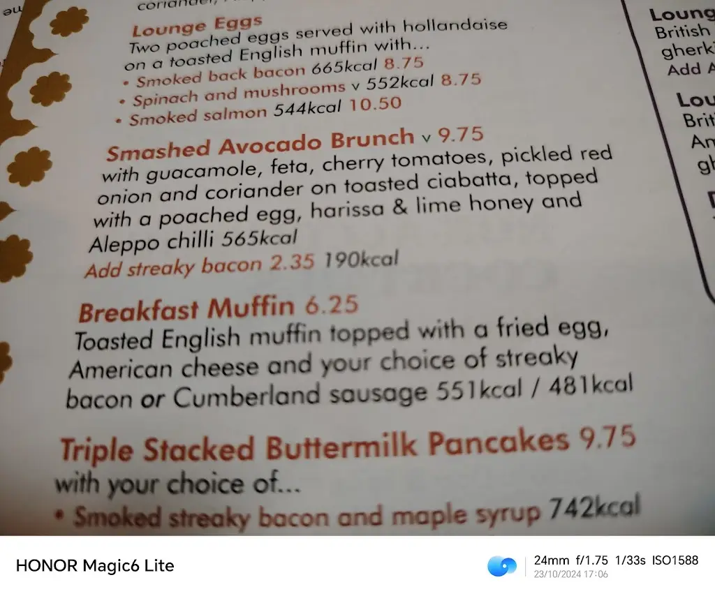 Menu_Capo Lounge_Mansfield_image_4