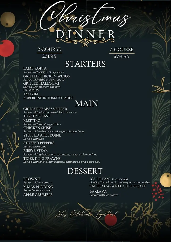 Menu_Eagle Grill & Bar_Maidstone_image_1