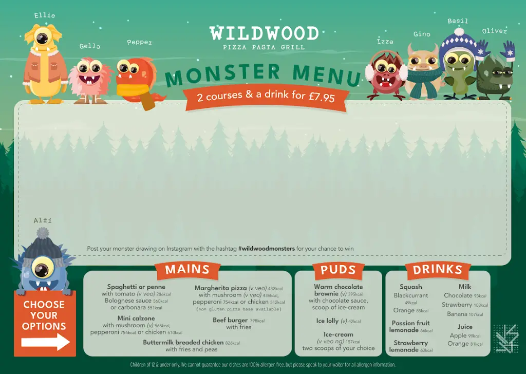Menu_Wildwood Restaurants Maidstone_Maidstone_image_1