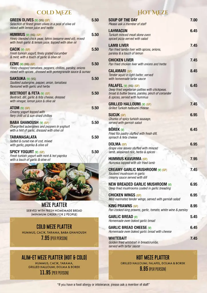 Menü_Alim-Et Maidstone_Maidstone_Bild_1