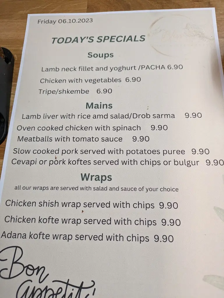 Menu_Bliss bar&restaurant_Maidstone_image_2