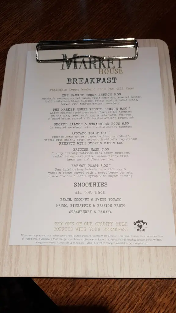 Menu_Market House_Maidstone_image_2