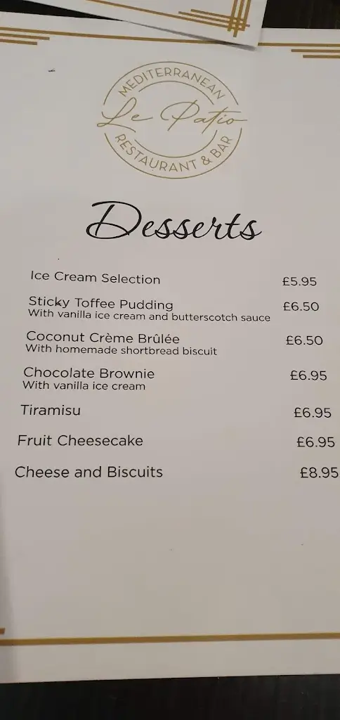 Menu_Le Patio Restaurant & Bar_Lytham St Annes_image_1