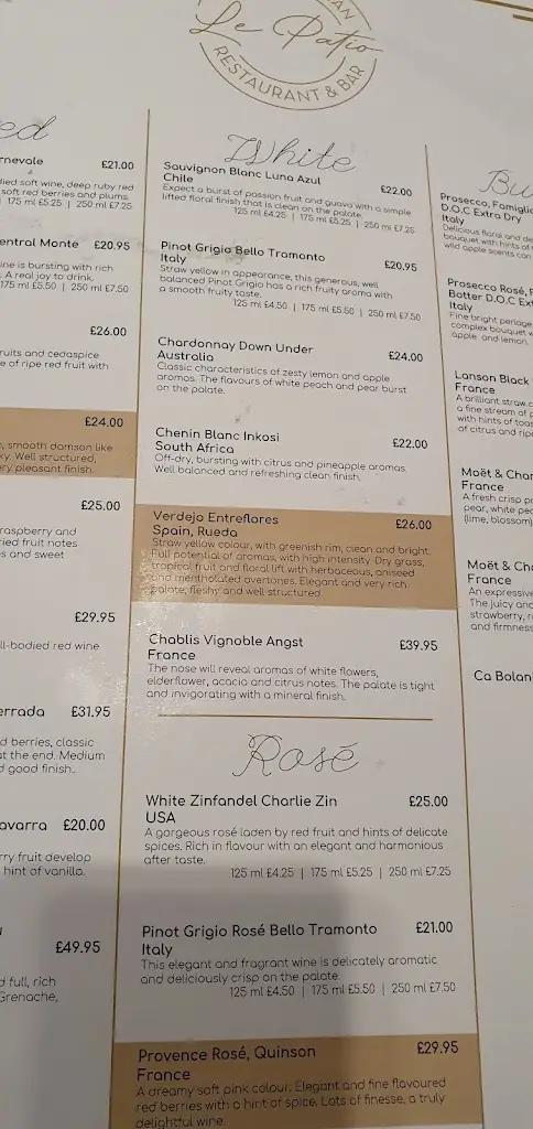 Menu_Le Patio Restaurant & Bar_Lytham St Annes_image_4