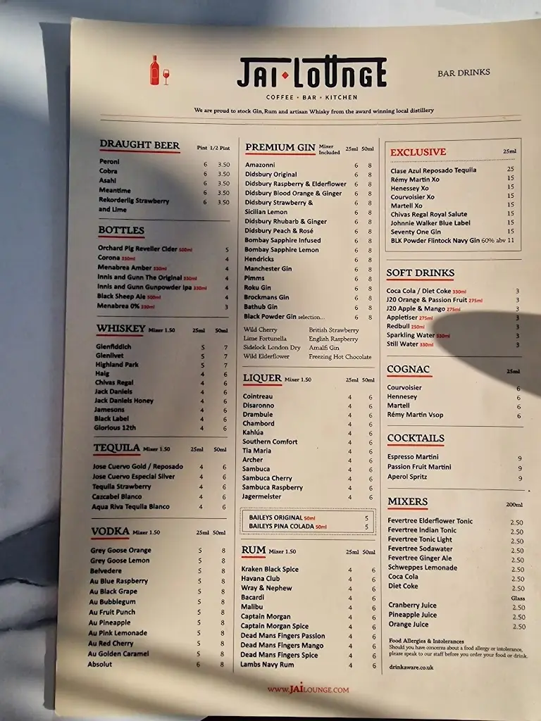 Menu_Jai Lounge - Coffee Bar Kitchen_Lytham St Annes_image_4