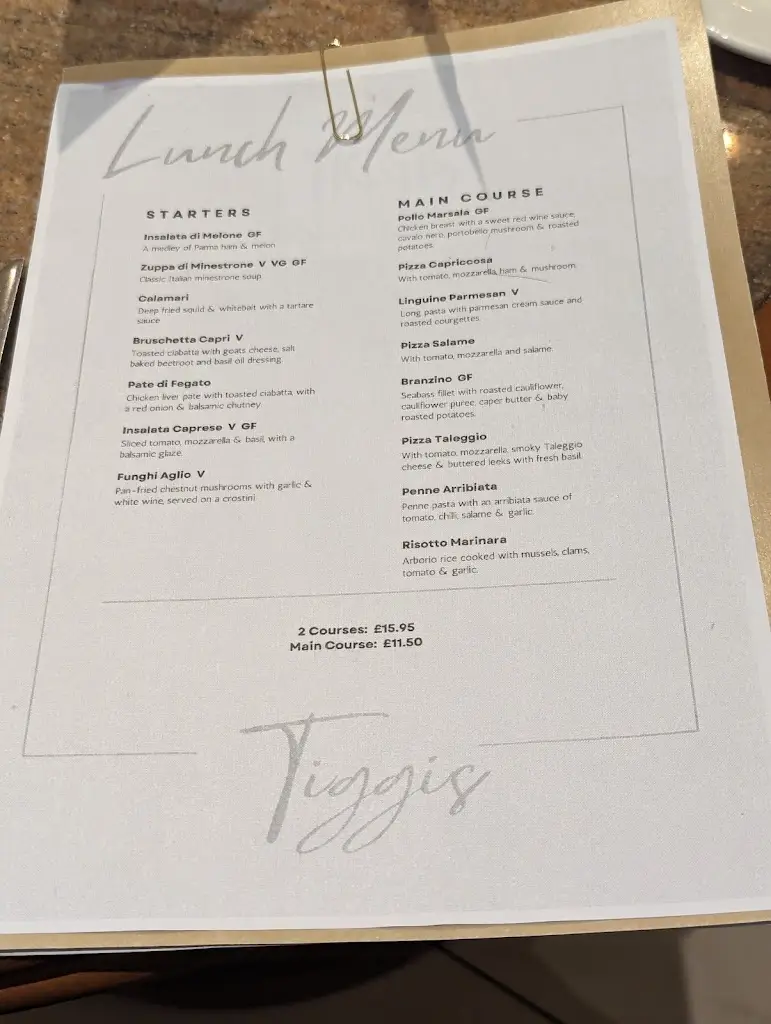 Menu_Tiggis Restaurant_Lytham St Annes_image_1