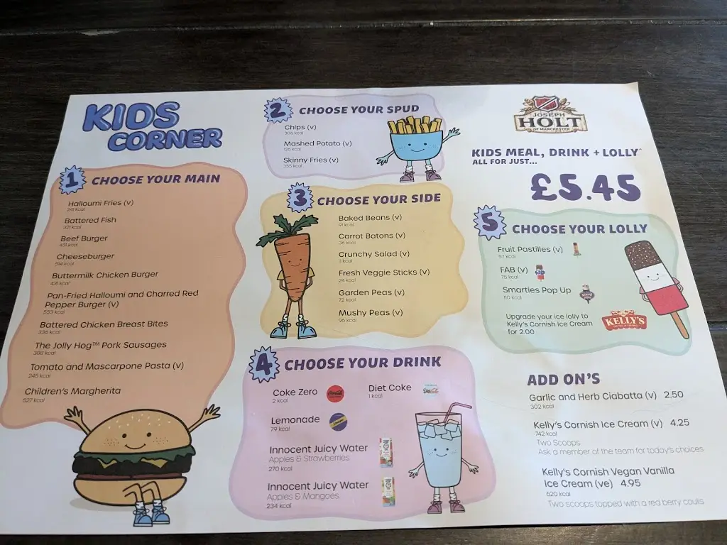 Menu_Water's Edge_Lytham St Annes_image_1