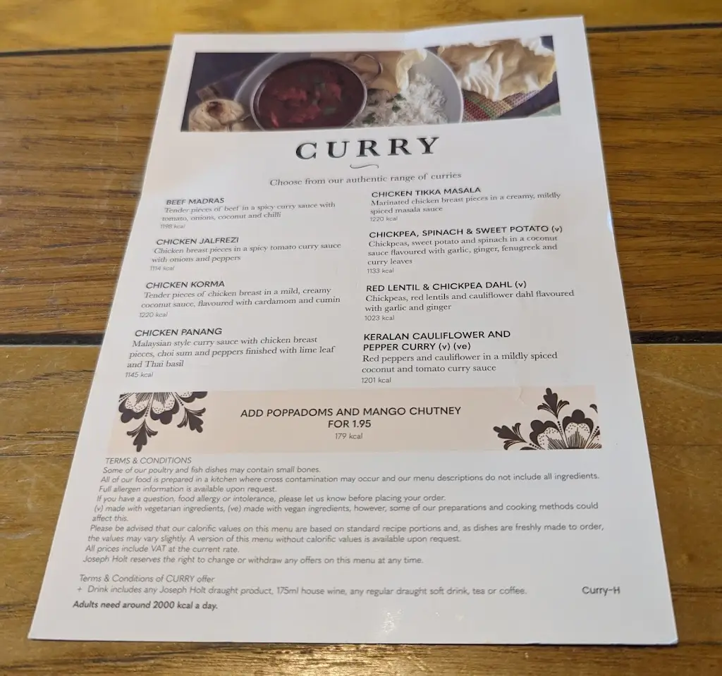 Menu_Water's Edge_Lytham St Annes_image_2