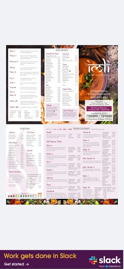 Menu_imli_Lytham St Annes_image_1